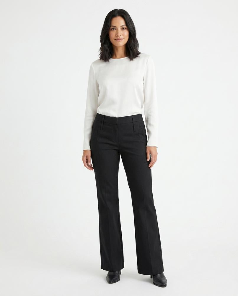 Heidi-Outlet - Dilul | Flared Low-Rise Pants Women