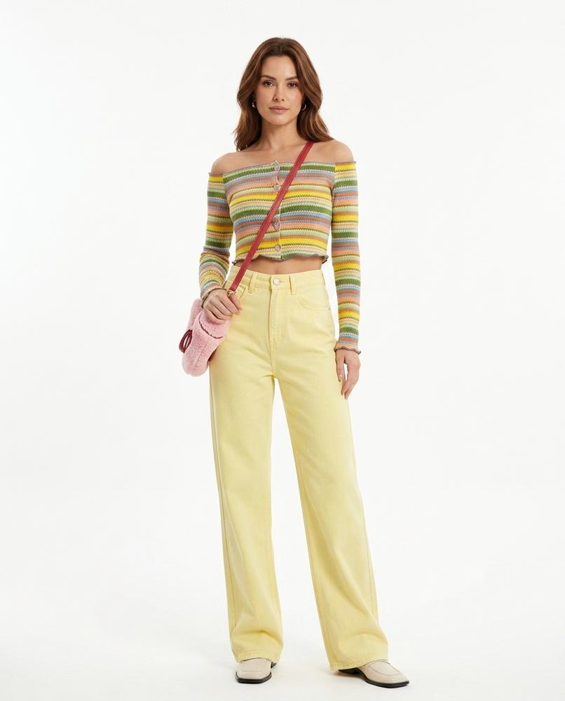 Heidi-Outlet - Ketak | High-Waist Wide-Leg Pants Women