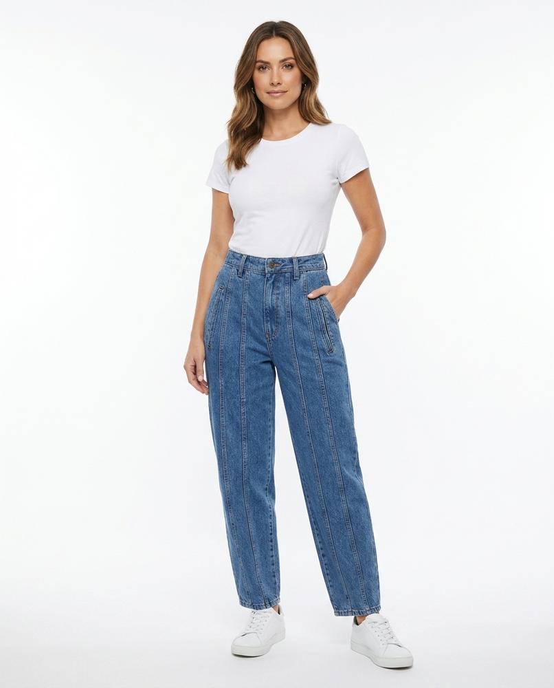 Heidi-Outlet - Eofan | High-Waisted Straight-Leg Pants Women