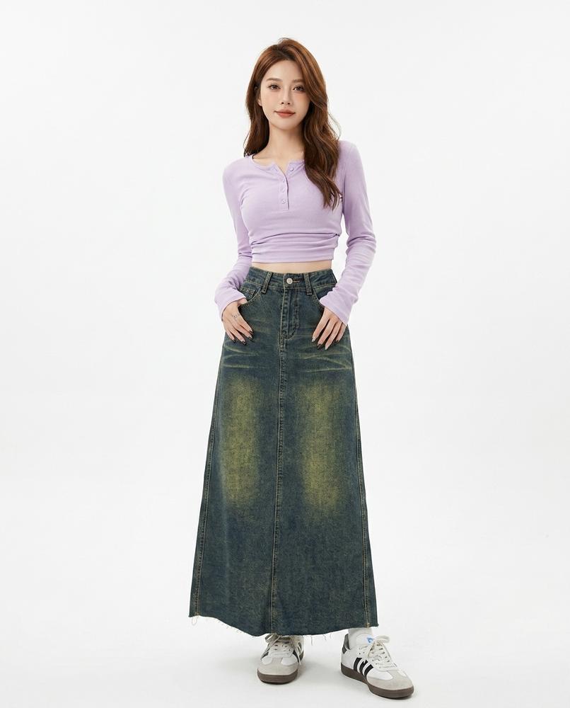 Heidi-Outlet - Cotod | High-Waist A-Line Skirt Women