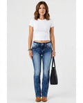 Heidi-Outlet - Simen | Contrast-Stitched Bootcut Pants Women
