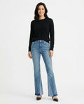 Heidi-Outlet - Citir | Two-Tone Flared Pants Women