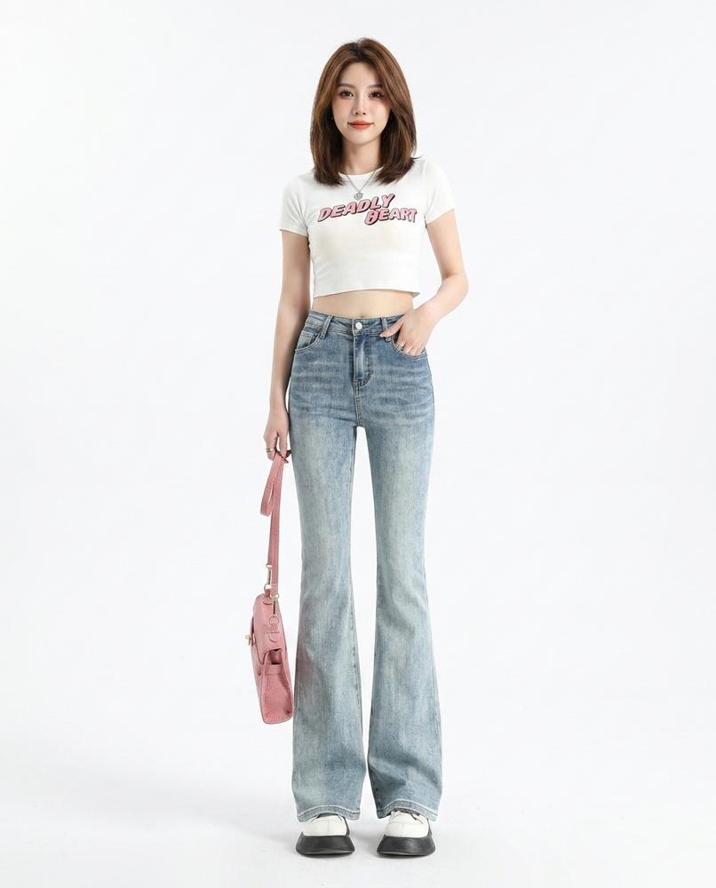 Heidi-Outlet - Nehom | High-Waisted Flared Pants Women