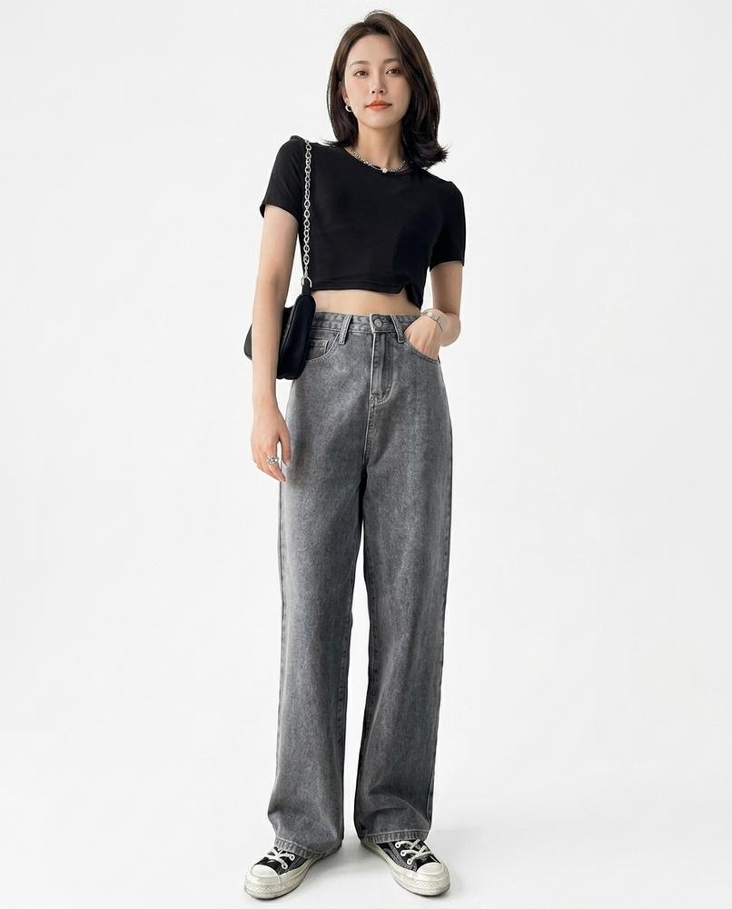 Heidi-Outlet - Nudam | High-Waisted Wide-Leg Pants Women