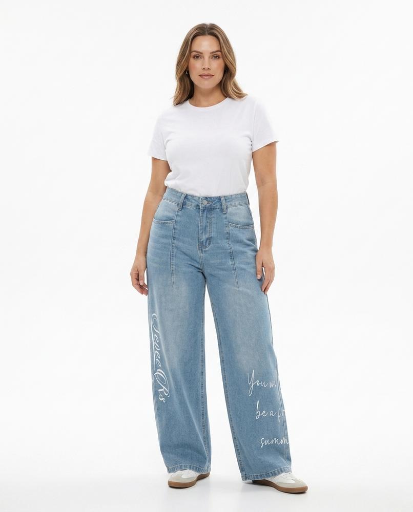 Heidi-Outlet - Yerov | Wide-Leg High-Waist Pants Women