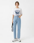 Heidi-Outlet - Yiwed | High-Waisted Straight-Leg Pants Women
