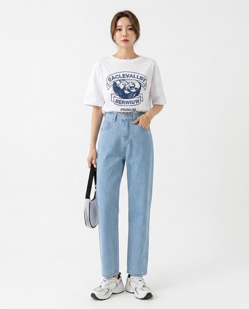 Heidi-Outlet - Yiwed | High-Waisted Straight-Leg Pants Women