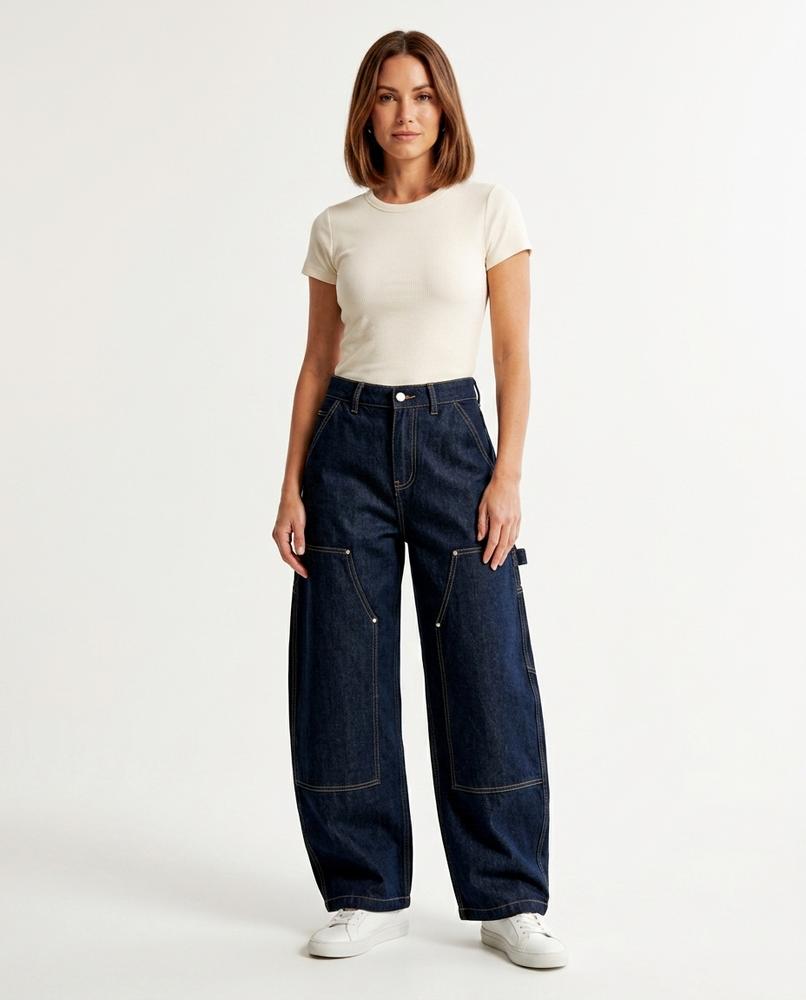 Heidi-Outlet - Yenil | Wide-Leg Denim Pants Women
