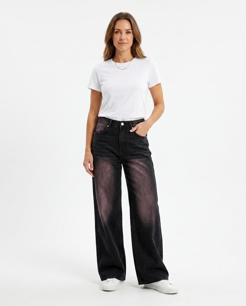 Heidi-Outlet - Lyvin | Wide-Leg Washed Pants Women