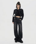 Heidi-Outlet - Terid | Wide-Leg High-Waist Pants Women