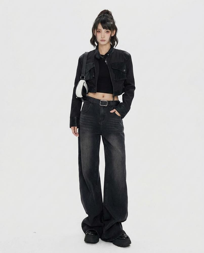 Heidi-Outlet - Terid | Wide-Leg High-Waist Pants Women