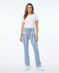 Heidi-Outlet - Yotak | Lace-Up High-Waisted Pants Women