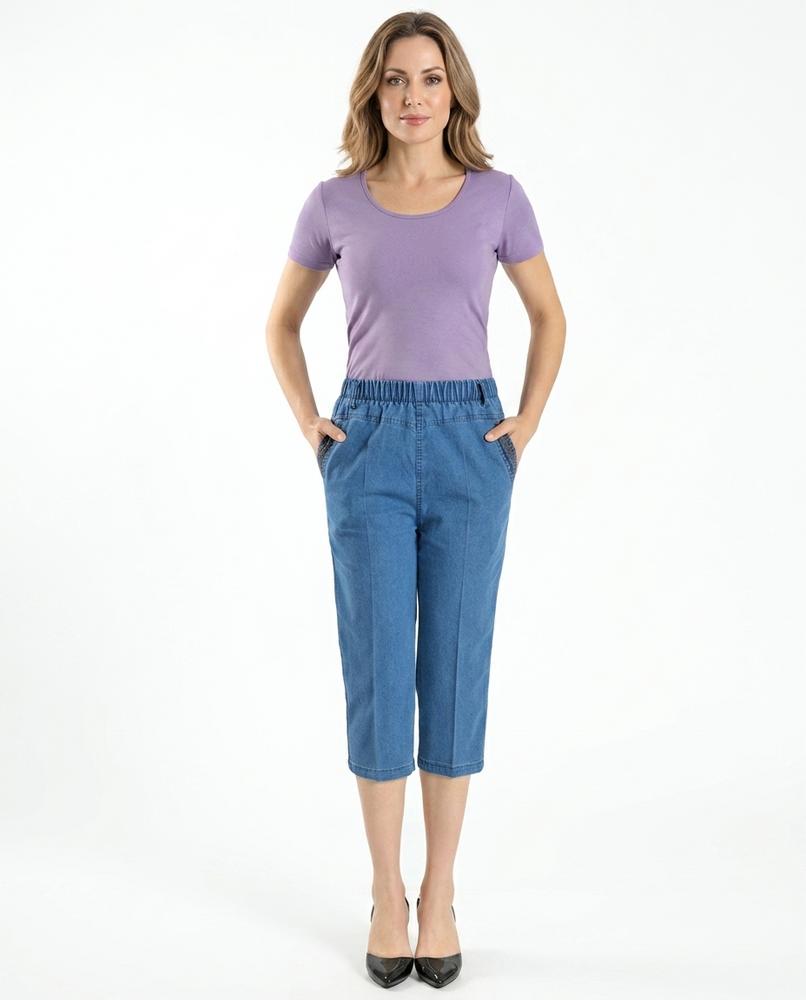 Heidi-Outlet - Soser | Cropped Elastic-Waist Pants Women