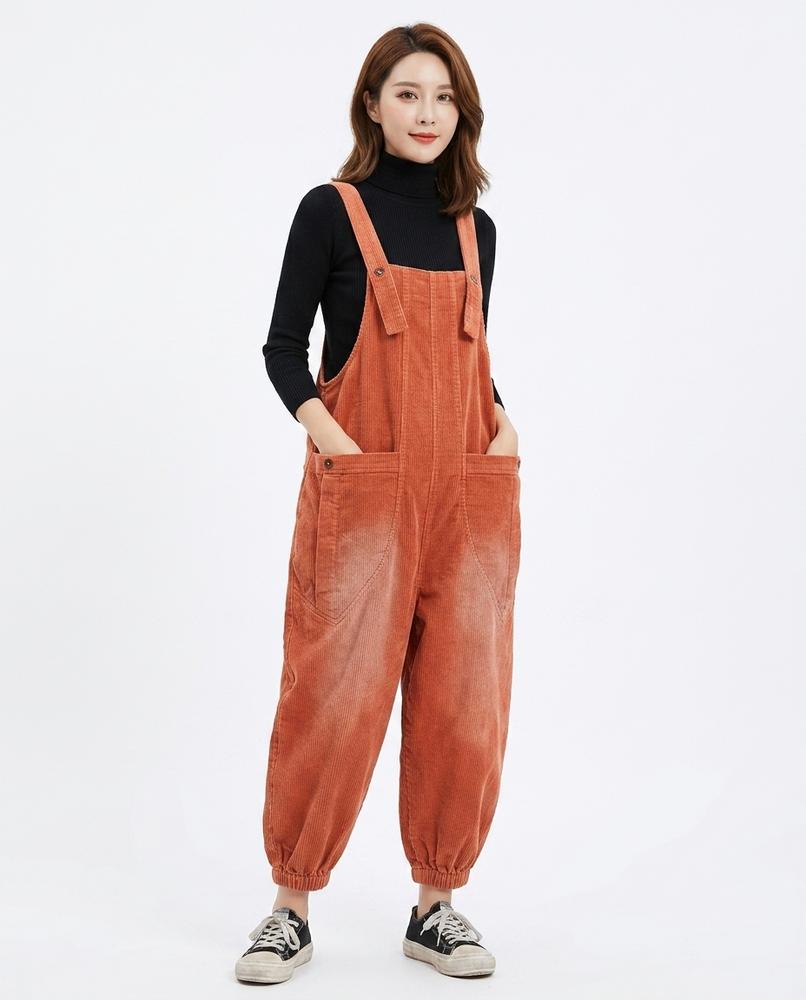 Heidi-Outlet - Yokuv | Corduroy Relaxed-Fit Pants Women