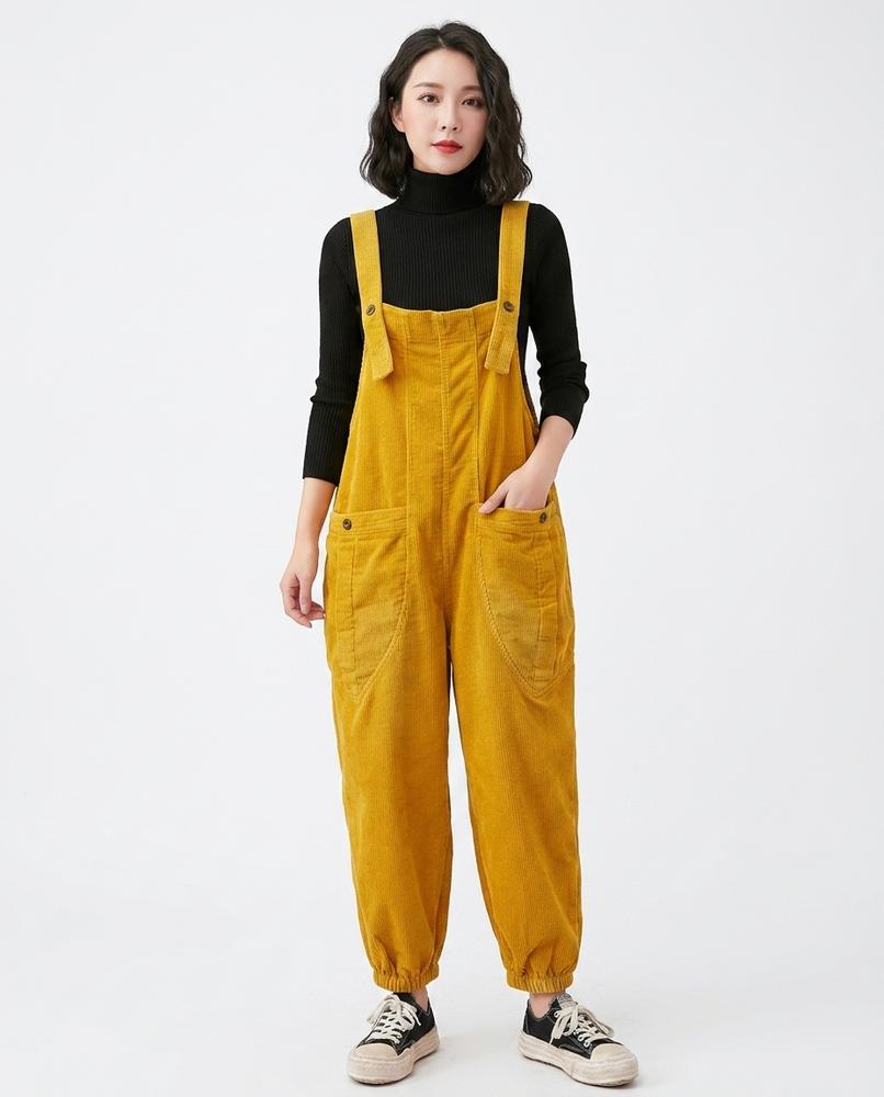Heidi-Outlet - Yokuv | Corduroy Relaxed-Fit Pants Women