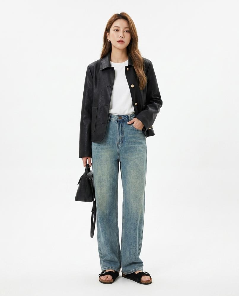 Heidi-Outlet - Nufar | Wide-Leg Washed Pants Women
