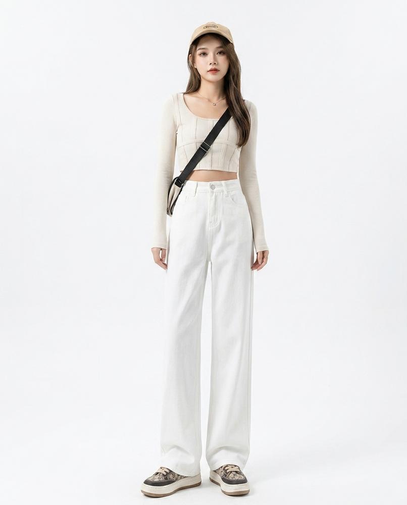 Heidi-Outlet - Visik | High-Waist Wide-Leg Pants Unisex