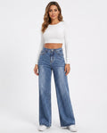 Heidi-Outlet - Kufir | High-Waist Wide-Leg Pants Women
