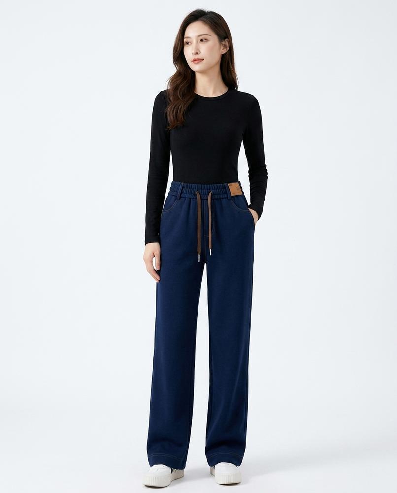 Heidi-Outlet - Sopol | High-Waist Wide-Leg Pants Women