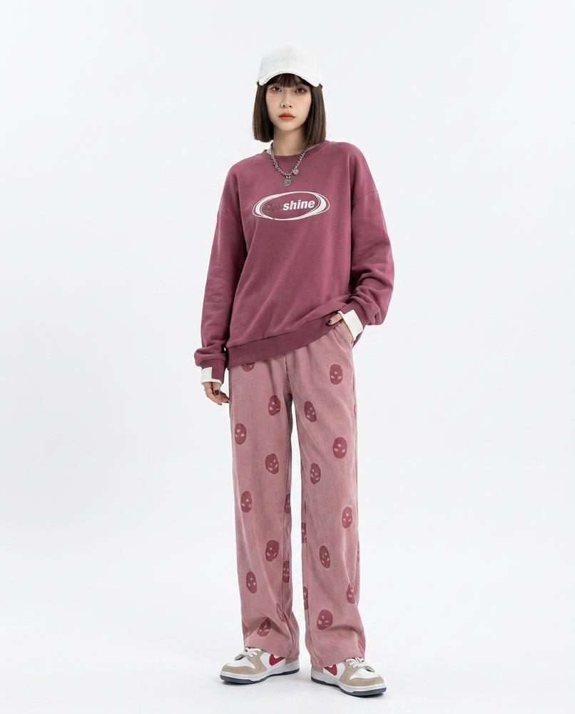 Heidi-Outlet - Cabat | Patterned Corduroy Pants Unisex