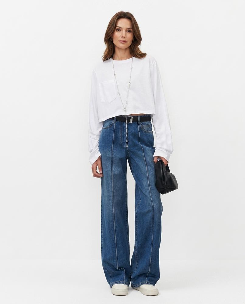 Heidi-Outlet - Aulor | Wide-Leg Straight-Cut Pants Women