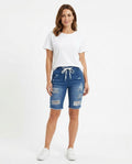 Heidi-Outlet - Dosov | Distressed Drawstring Pants Women