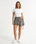 Heidi-Outlet - Kigel | Washed Cargo Skirt Women