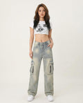 Heidi-Outlet - Cokil | Wide-Leg Cargo Pants Unisex