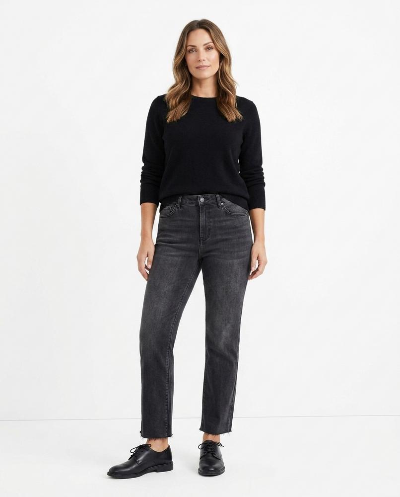 Heidi-Outlet - Lidol | High-Waisted Straight-Leg Pants Women