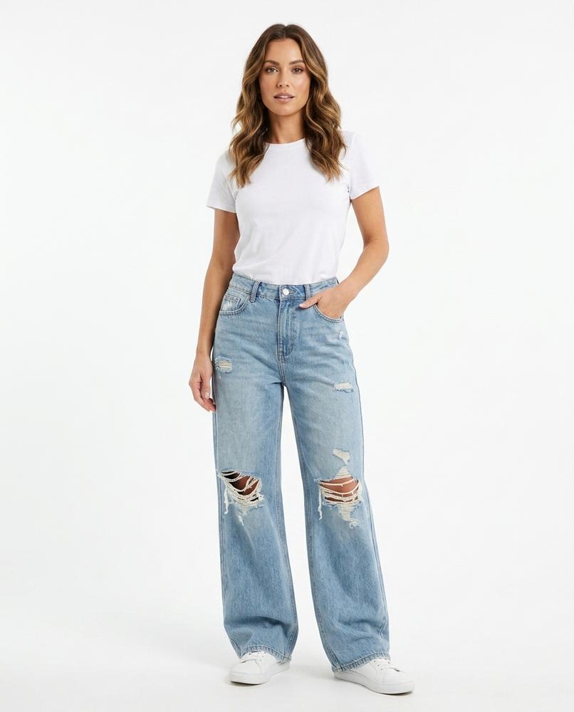 Heidi-Outlet - Vimor | Wide-Leg Ripped Jeans Unisex
