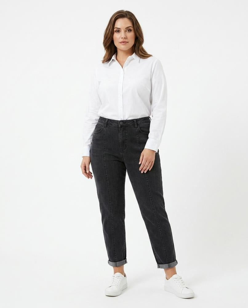 Heidi-Outlet - Kemam | High-Waist Tapered Pants Women