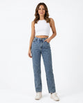 Heidi-Outlet - Vinur | High-Waisted Straight-Leg Pants Women