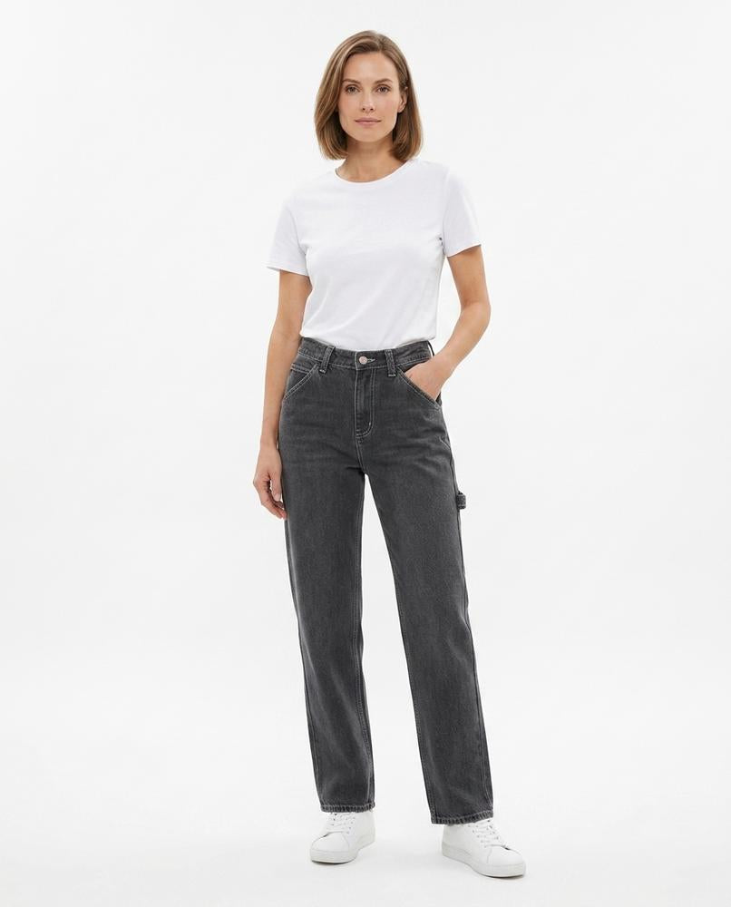 Heidi-Outlet - Tizan | High-Waist Straight-Leg Pants Unisex