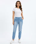 Heidi-Outlet - Zesev | Drawstring Washed Pants Women