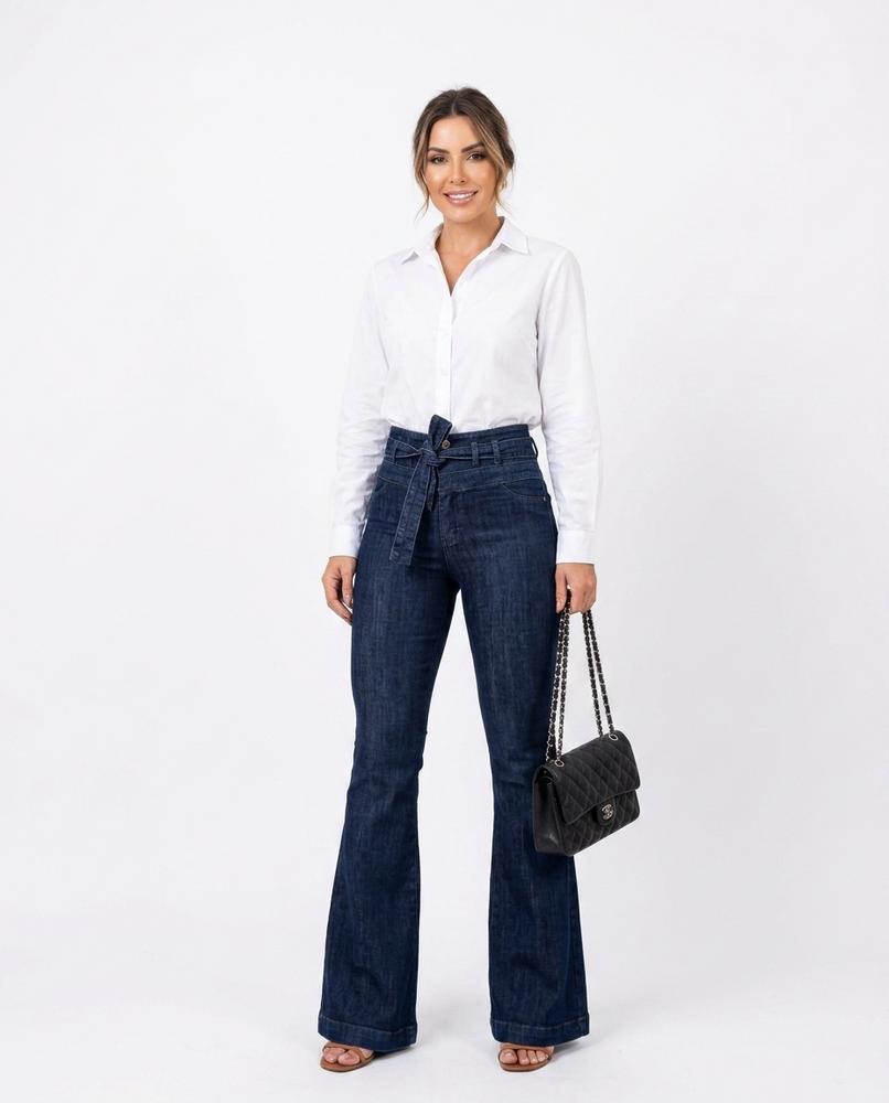 Heidi-Outlet - Vesil | High-Waisted Flared Pants Women