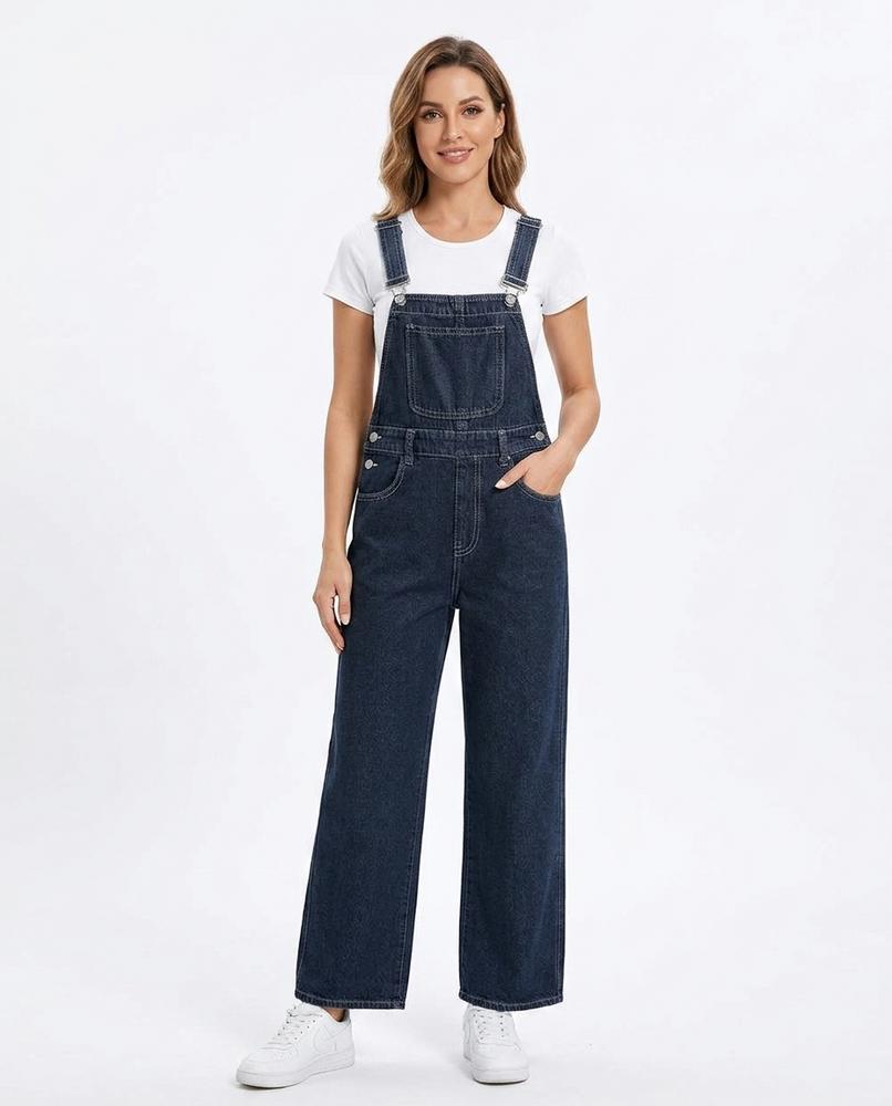 Heidi-Outlet - Masil | Denim Wide-Leg Pants Women