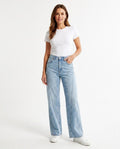 Heidi-Outlet - Mimar | Wide-Leg Denim Pants Women