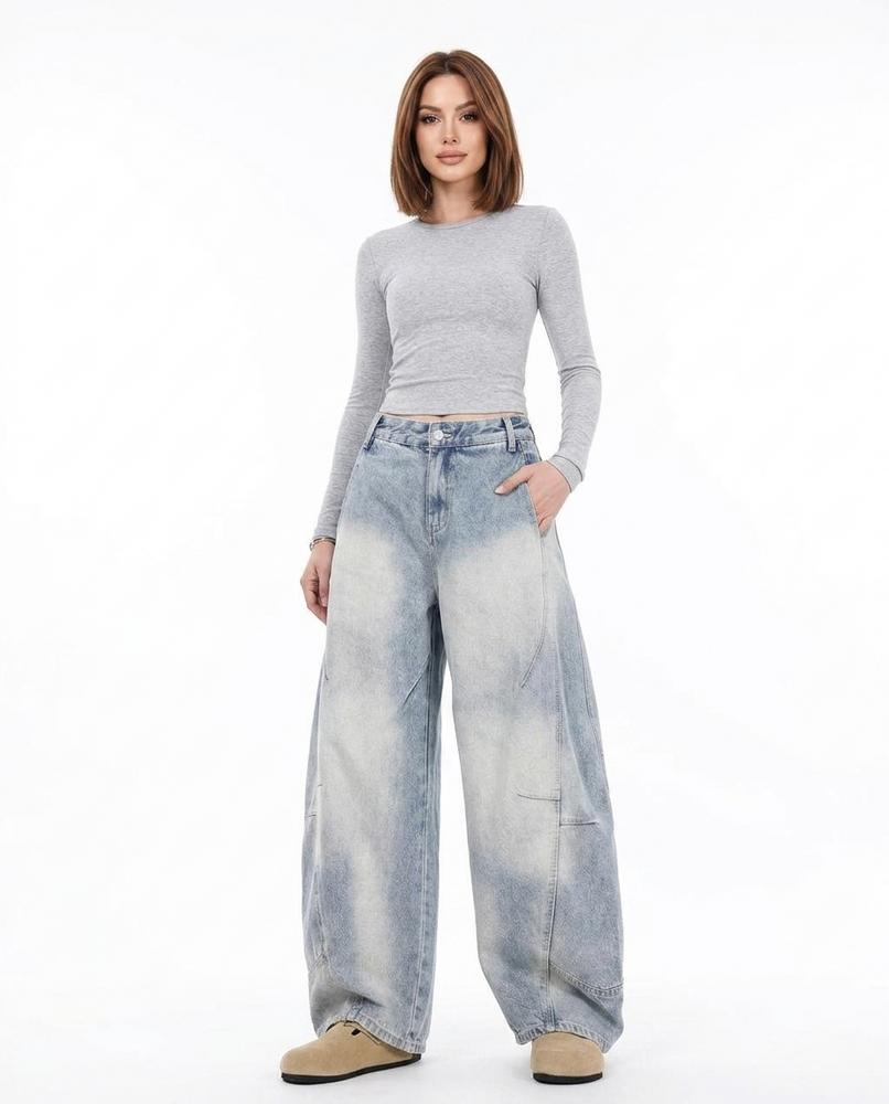 Heidi-Outlet - Comor | Wide-Leg Washed Pants Unisex
