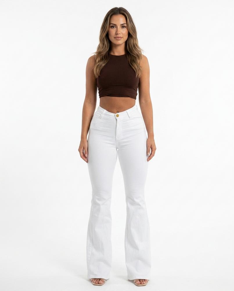 Heidi-Outlet - Kavan | Flared High-Waisted Pants Women