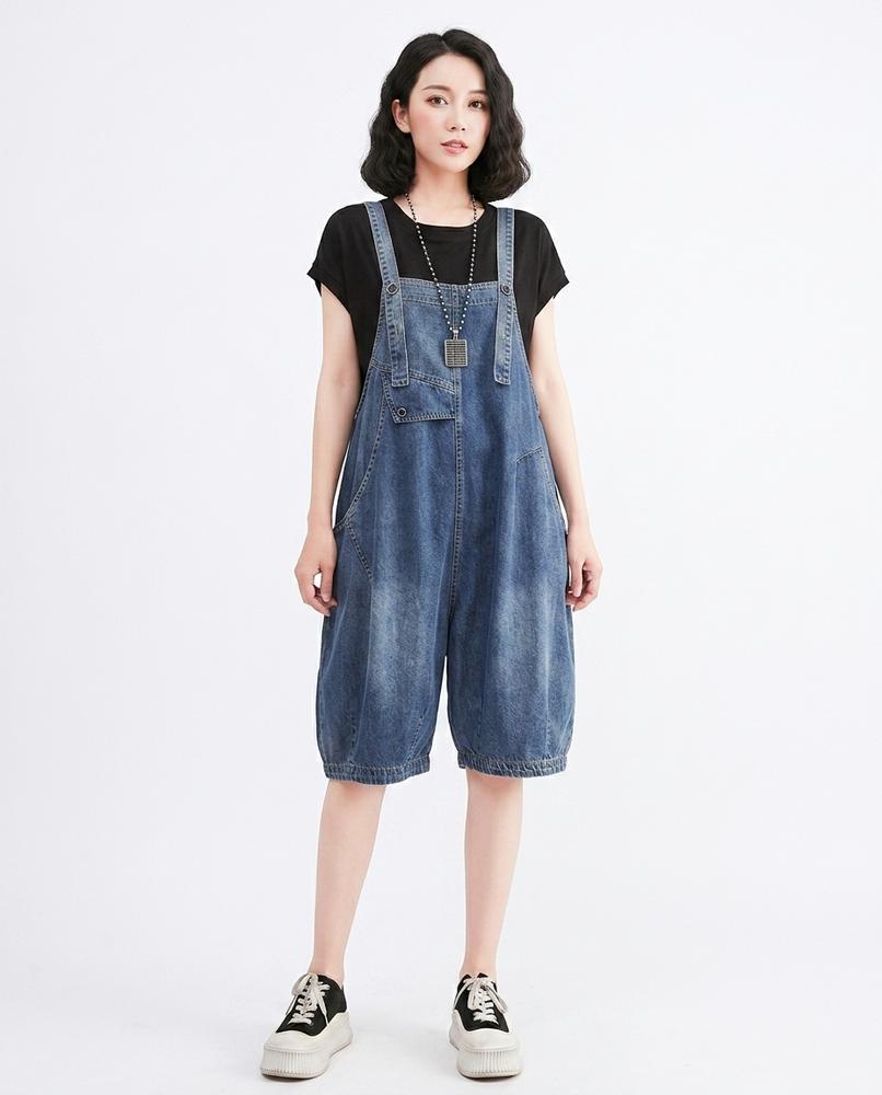 Heidi-Outlet - Tavin | Denim Loose-Fit Pants Women