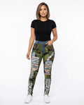 Heidi-Outlet - Kalev | High-Waisted Ripped Pants Women