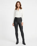 Heidi-Outlet - Letor | High-Waisted Embossed Pants Women