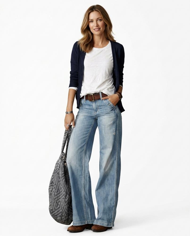 Heidi-Outlet - Rosin | Wide-Leg Washed Pants Women