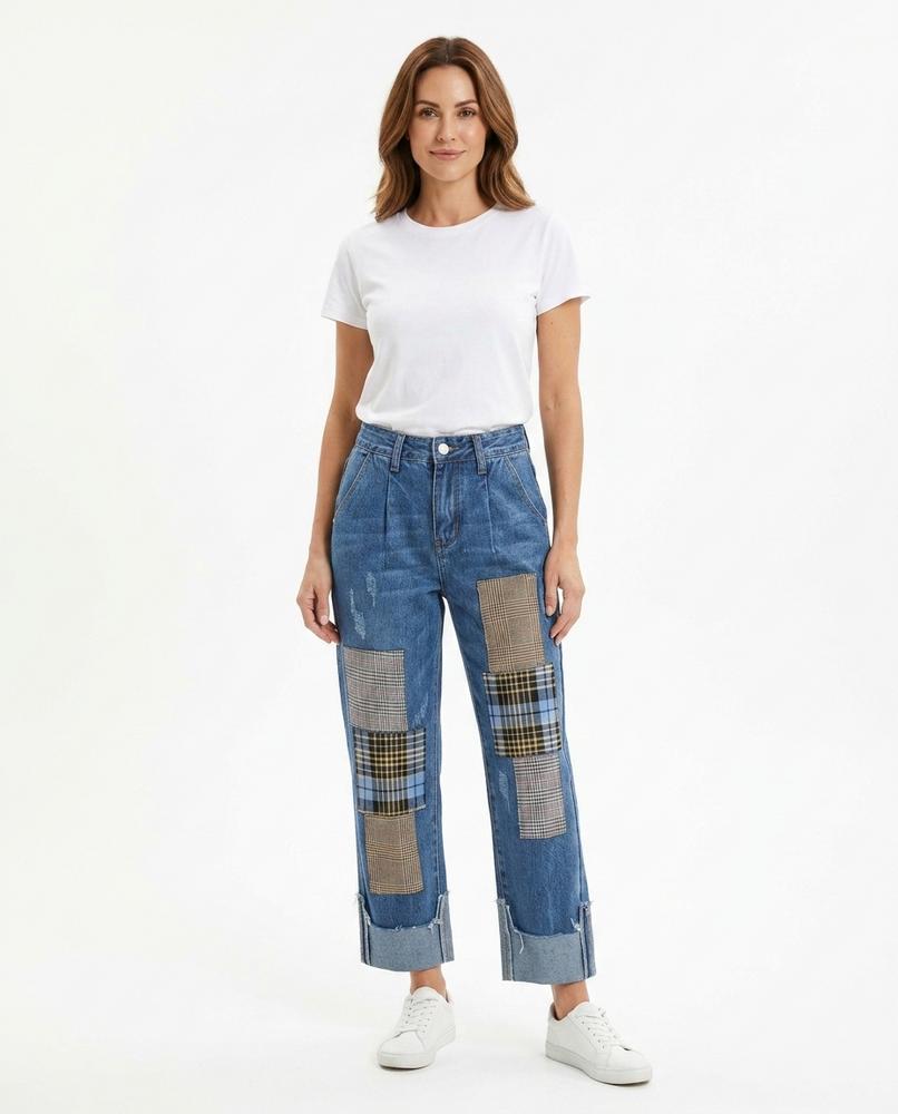Heidi-Outlet - Misan | Patched Straight-Leg Pants Women