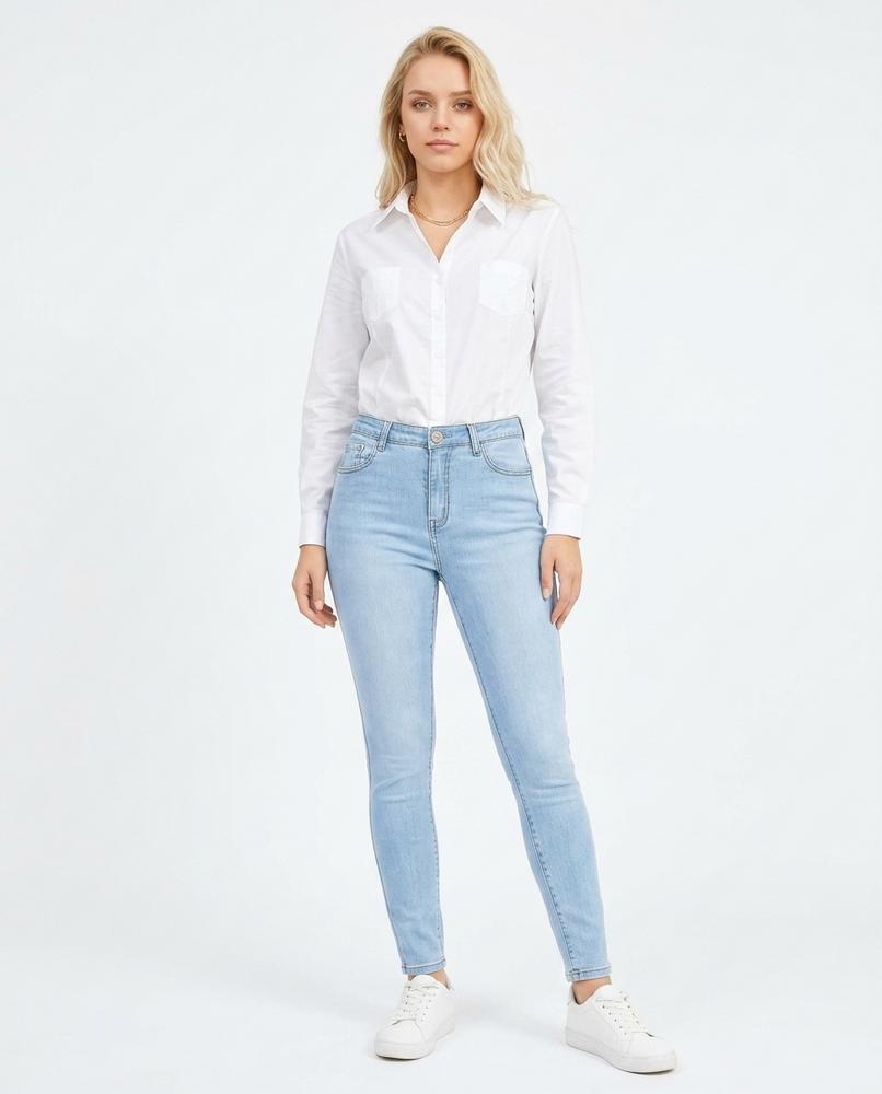 Heidi-Outlet - Zemir | High-Rise Slim-Fit Pants Women