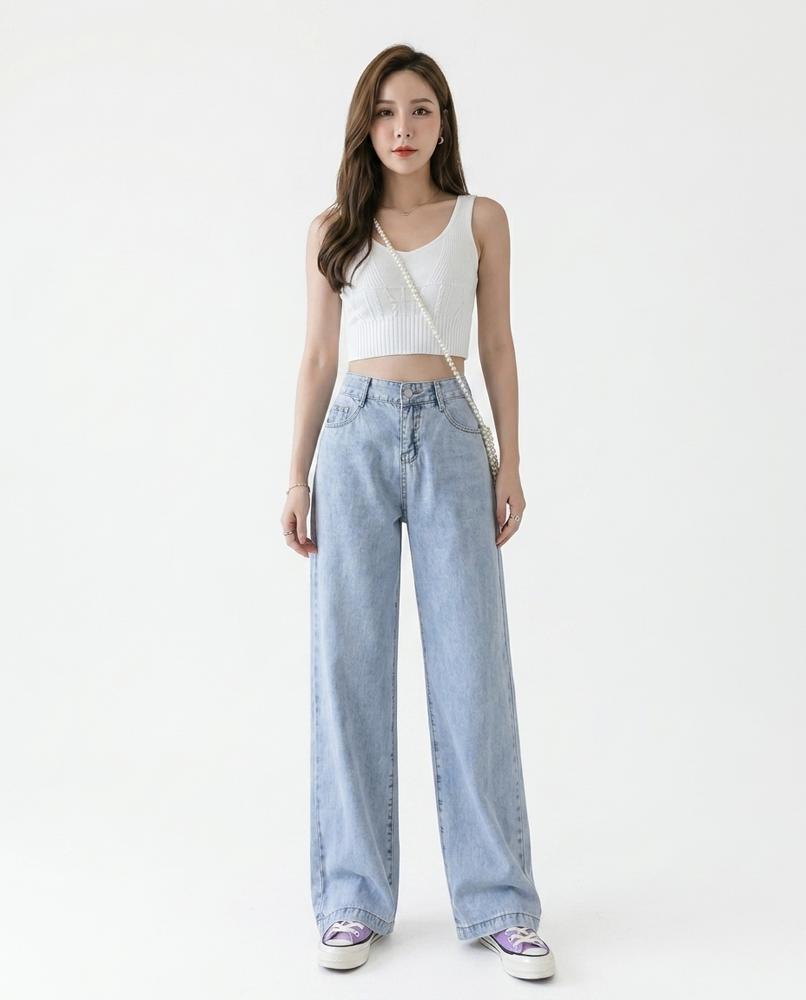 Heidi-Outlet - Rolin | High-Waist Wide-Leg Pants Women