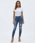 Heidi-Outlet - Canav | High-Waisted Ripped Pants Women