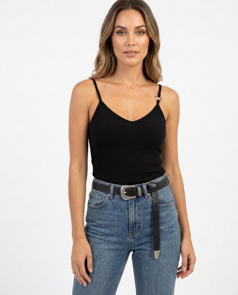 Heidi-Outlet - Sevan | Ribbed Sleeveless Top Women