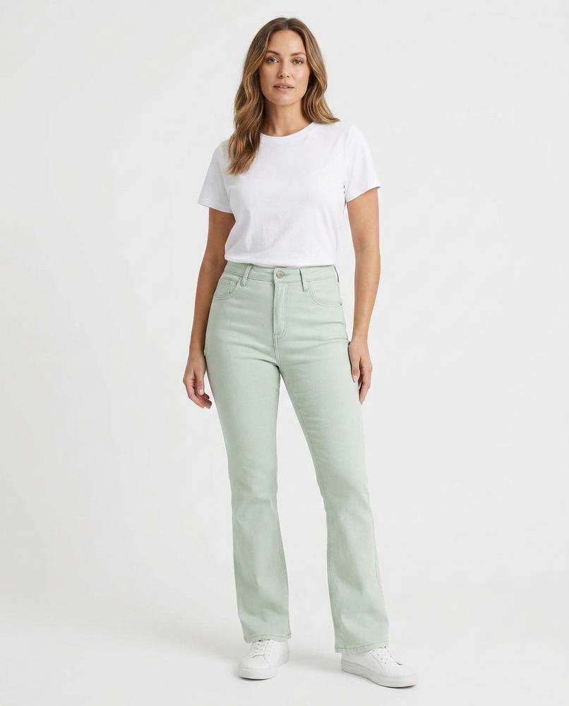 Heidi-Outlet - Sanav | High-Waist Side-Slit Pants Women