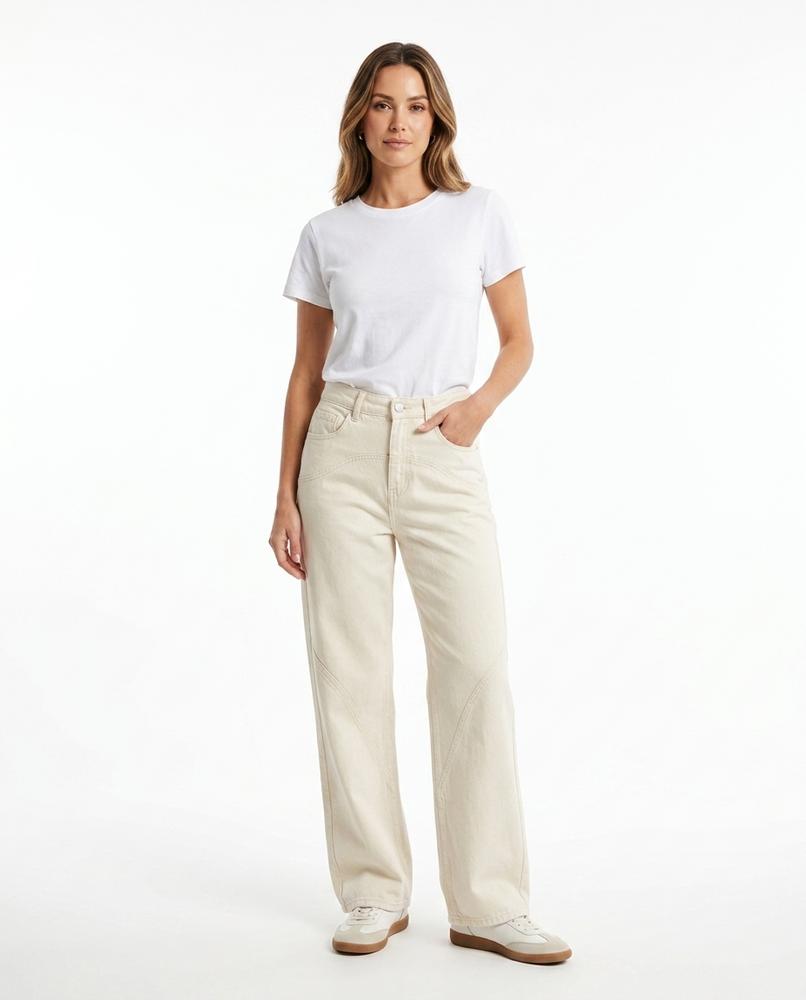 Heidi-Outlet - Nelin | High-Waist Wide-Leg Pants Women